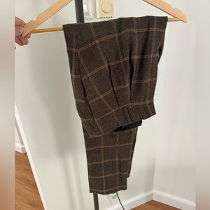 ASOS pleated wool pants